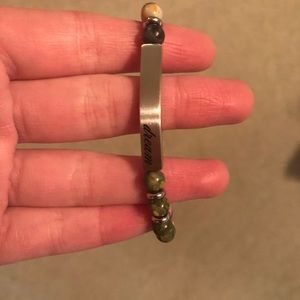 “Dream” Rustic Cuff Bracelet